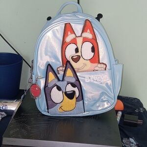 Bluey Kids Backpack - Light Blue